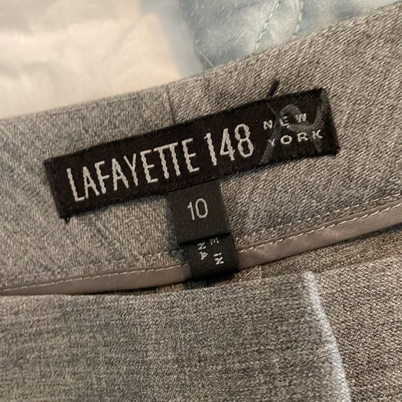 Lafayette, 148, gray wool pants size 10
